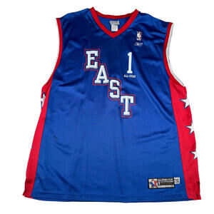 NBA 2004 LA All-Star East  McGrady Vintage Jersey XXL